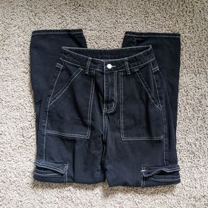 Black Cargo Pants